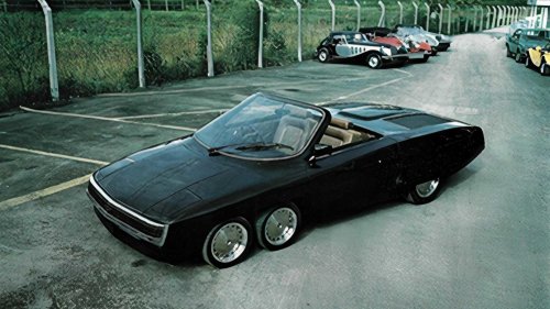 Cadillac, The six-wheeled convertible with an 8.2-liter Cadillac V8