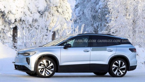 Volkswagen, Volkswagen Tiguan, New Volkswagen ID. Tiguan Spied Almost Completely Uncovered