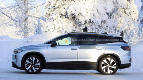 New Volkswagen ID. Tiguan Spied Almost Completely Uncovered