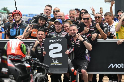 Di Giannantonio hace historia en GP de Brasil con una pole magistral