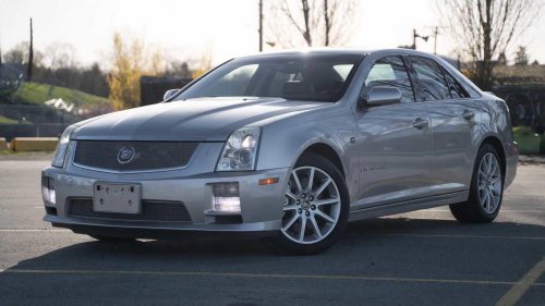 The luxury car with a NASCAR-derived engine