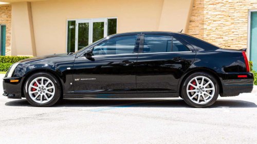 The luxury car with a NASCAR-derived engine