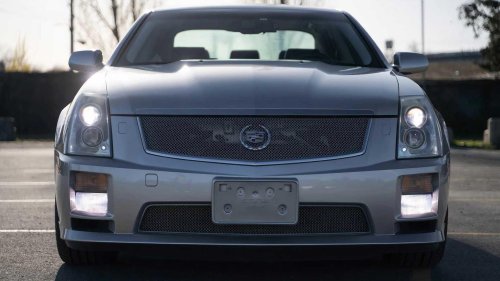 The luxury car with a NASCAR-derived engine