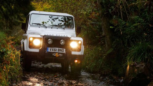 This Land Rover Defender with a diesel engine is forbidden fruit in the US