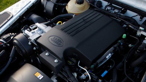 This Land Rover Defender with a diesel engine is forbidden fruit in the US