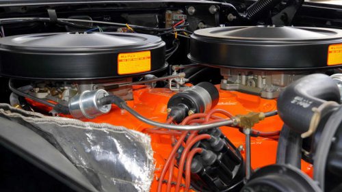 The Mopar 'Orange Monster' that came with a throttle warning