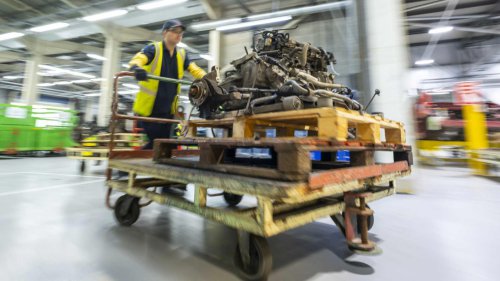 Toyota recycles old wheels to build new engines in groundbreaking factory