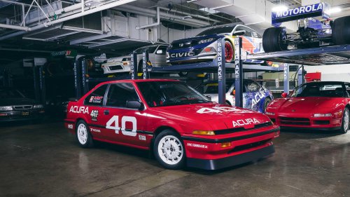 Acura celebrates 40 years in US with a retrotastic Integra tribute race car