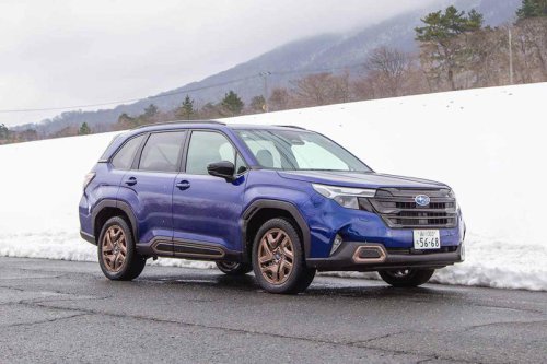 SUBARUフォレスターのターボで3000kmのロングドライブ「舗装路も雪道も楽しく安心安全に走れることが最大の魅力」【マンスリーレポート／1】