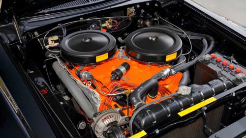 The Mopar 'Orange Monster' that came with a throttle warning