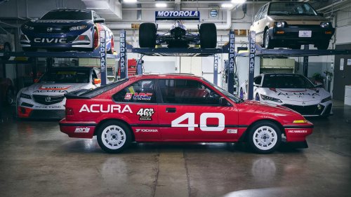 Acura, Acura celebrates 40 years in US with a retrotastic Integra tribute race car