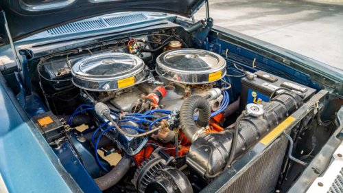 The Mopar 'Orange Monster' that came with a throttle warning