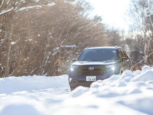 SUBARUフォレスターのターボで3000kmのロングドライブ「舗装路も雪道も楽しく安心安全に走れることが最大の魅力」【マンスリーレポート／1】