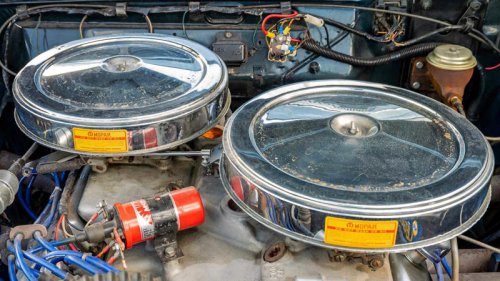 The Mopar 'Orange Monster' that came with a throttle warning