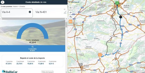 Con el actual precio de la gasolina, ¿cuánto me costará viajar en coche en esta Semana Santa?