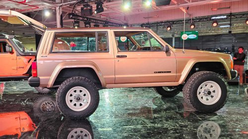 Jeep's Easter Safari Cherokee restomod has the coolest backstory