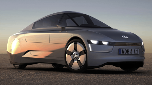 Volkswagen's incredible XL1 had an even more economical smaller brother