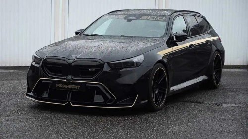 Manhart tunes BMW M5 Touring to 900 hp