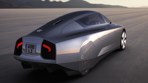 Volkswagen's incredible XL1 had an even more economical smaller brother
