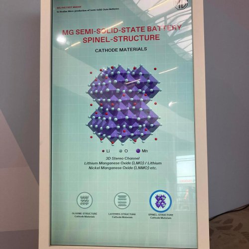 MG presenta una batería revolucionaria: más autonomía y cargas más rápidas