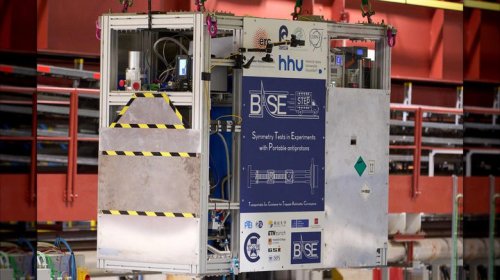 CERN scientists take antimatter on its very first road trip