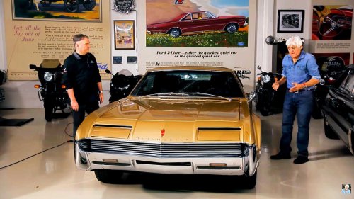 The car in Jay Leno's garage that shouldn't exist