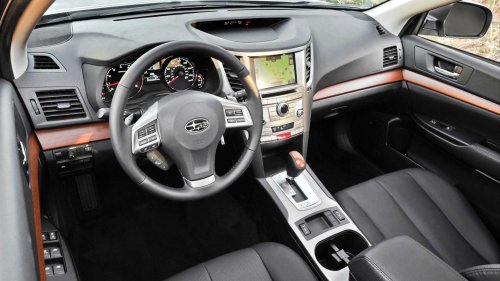 Subaru, AWD, Subaru's final flat-six AWD wagon is cheap and reliable, and let down only by its CVT