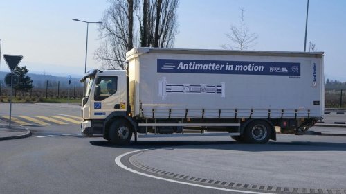 CERN scientists take antimatter on its very first road trip