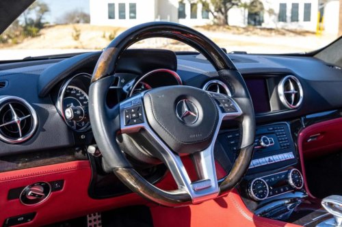 2015 Mercedes-AMG SL63 for sale with just 15k miles: Current bid at $33,333