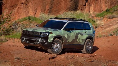 Jeep Cherokee Upland concept previews a more rugged family SUV