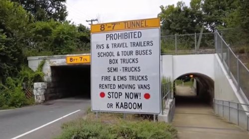 'Clanker balls' provide a unique solution to truck-eating bridge