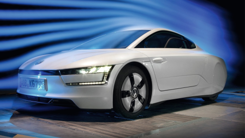 Volkswagen's incredible XL1 had an even more economical smaller brother