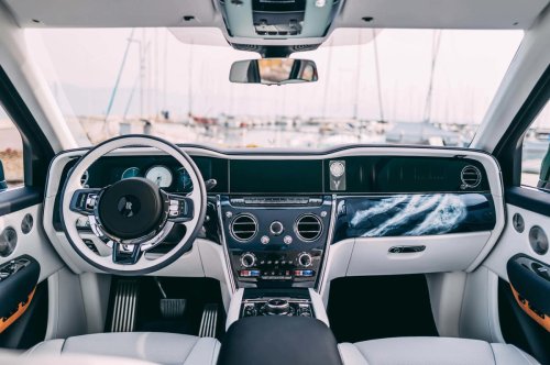 Rolls-Royce, Rolls-Royce convierte el Cullinan en un yate sobre ruedas con cuatro piezas únicas