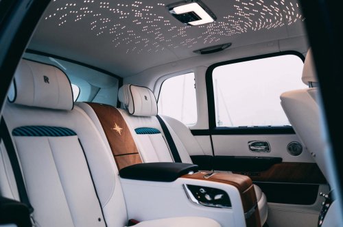 Rolls-Royce, Rolls-Royce convierte el Cullinan en un yate sobre ruedas con cuatro piezas únicas