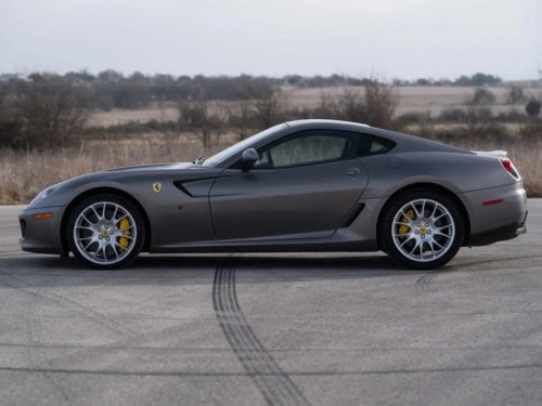 Ferrari, 2008 Ferrari 599 GTB Fiorano 6-speed conversion for sale & currently bid at $