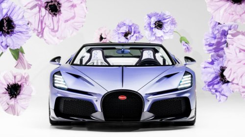 Bugatti, Por amor a una hija, un Bugatti único en el mundo: así es el W16 Mistral Caroline