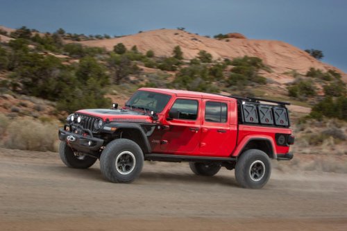 This Jeep Gladiator isn’t your typical dirt-loving truck at Moab