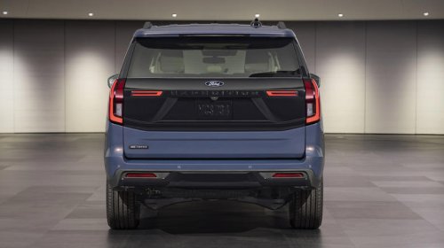 Ford, Ford Mustang, 2027 Ford Expedition 30th anniversary appearance package is all show with a Mustang Dark Horse paint job