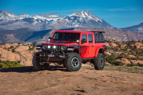 This Jeep Gladiator isn’t your typical dirt-loving truck at Moab