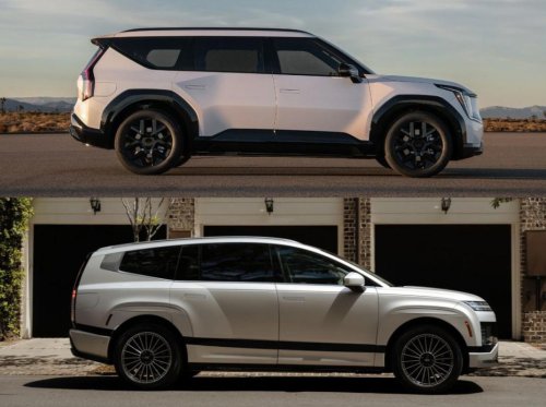 2026 Kia EV9 GT-Line vs. 2026 Hyundai IONIQ 9 Limited. Which three-row EV should you choose?