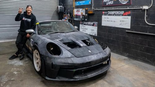Porsche, Porsche 911, Porsche 911 GT3, Porsche 911 GT3 RS, Un Porsche 911 GT3 RS sin concesionario de por medio: este fan lo ha construido con impresora 3D, pieza a pieza
