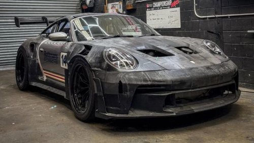 Porsche, Porsche 911, Porsche 911 GT3, Porsche 911 GT3 RS, Un Porsche 911 GT3 RS sin concesionario de por medio: este fan lo ha construido con impresora 3D, pieza a pieza