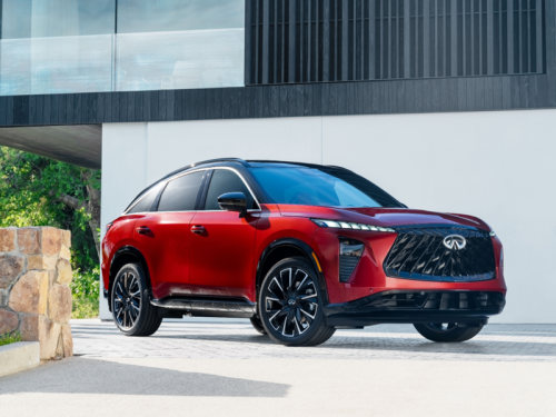 Infiniti put real gold in the paint of its new QX65