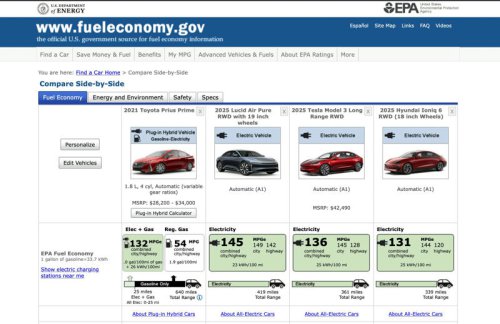 We bought the cheapest-to-drive car in America, and it ruined all other cars for us