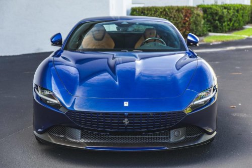 2024 Ferrari Roma with just one owner & 3,300 miles for sale at $...