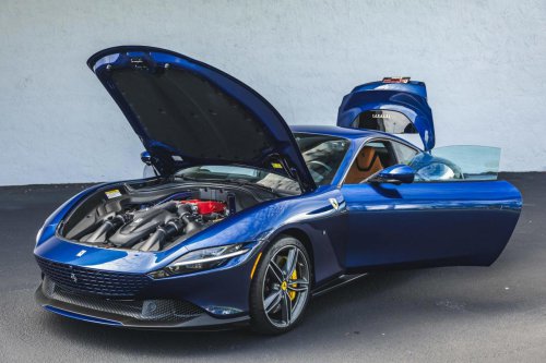 2024 Ferrari Roma with just one owner &amp; 3,300 miles for sale at $...