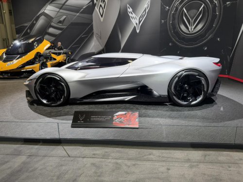 We saw Chevy’s wild Corvette hypercar concepts up close