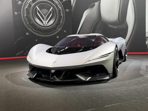 We saw Chevy’s wild Corvette hypercar concepts up close