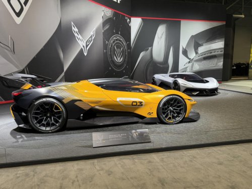 We saw Chevy’s wild Corvette hypercar concepts up close
