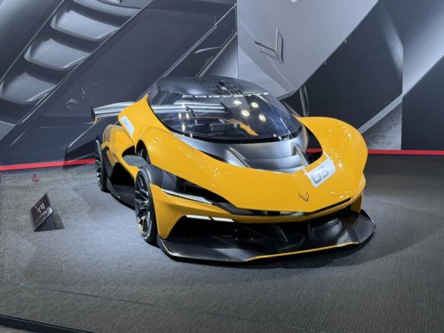 We saw Chevy’s wild Corvette hypercar concepts up close